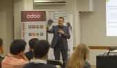 Eduardo Taborda em Odoo roadshow tour Leiria